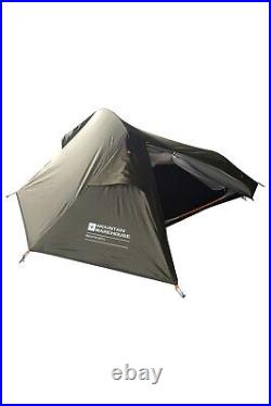 Mountain Warehouse Camping Tent Sewn in Groundsheet Canopy Water Resistant Cover