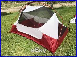 Msr Hubba Hubba Nx 2-Person Tent White/Red NO SIZE (used 2 Times) 2017