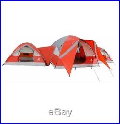 NEW 10 Person 3 Connecting Tent Room Family Hiking Camping Outdoor Cabin Dome XL