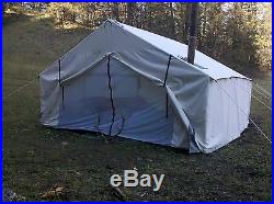 NEW! 14x16x5ft 12.5oz Magnum Outfitter Canvas Wall Tent Camping Elk Hunting