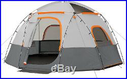 NEW 6-Person Sphere Dome Tent With Rope Light- 12 x 12, 84 Inch Center Height