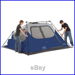 NEW! COLEMAN 6 Person Family Camping Instant Cabin Tent with WeatherTec 10' x 9