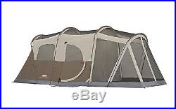 NEW Coleman 6 Person 2 Room Tent WeatherTec Hiking Camping Outdoor Cabin Dome