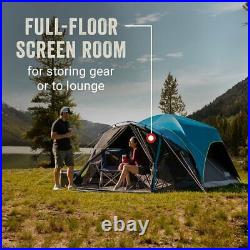 NEW Coleman Carlsbad 8 Person Dark Room Fast Pitch Set Up Camping Tent