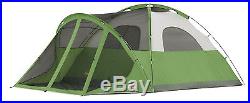 NEW Coleman Evanston 6 Person Screened Tent 14 x 10 Foot Camping Outdoor Windows