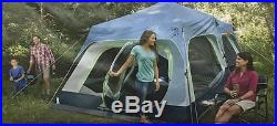 NEW Coleman Large 10 Person Instant Setup Family Cabin Tent Dome Camp/Camping