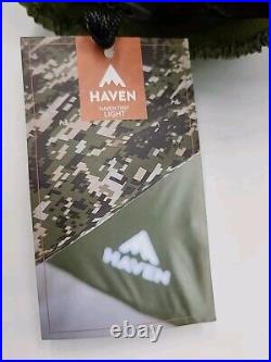 NEW Haven Tent Light, Forest Green. Digital Camo