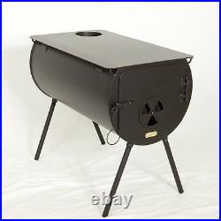 NEW! Hunter Cylinder Wood Stove for Wall Tent. Made in the USA