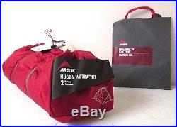 NEW MSR Hubba Hubba NX 2 Person 3 Season Light Backpacking Tent & FOOTPRINT