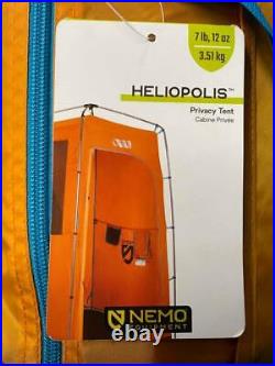 NEW NEMO HELIOPOLIS Privacy Tent 7lb 12 oz Orange