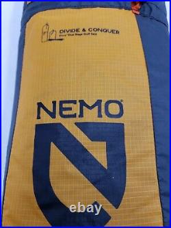 NEW Nemo Equipment Kunai 2 Person 3-4 Season Backpaking Tent. Orange/Grey