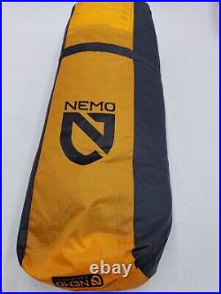 NEW Nemo Equipment Kunai 2 Person 3-4 Season Backpaking Tent. Orange/Grey