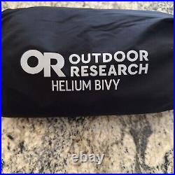 NEW! Outdoor Research Helium Bivy Sack One Size Bivy Tent #287809 Color Slate