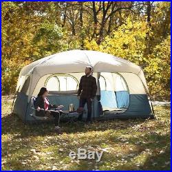 NEW Ozark Trail 14 X 10 Family Cabin Tent Sleeps 10 Camping with Rainfly Carry Bag