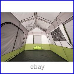 NEW Ozark Trail 14' x 13.5' 9 Person 2 Room Instant Cabin Tent with Screen Room