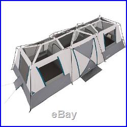 NEW Ozark Trail 15-Person Split Plan Instant Cabin Family Outdoor Camping Tent