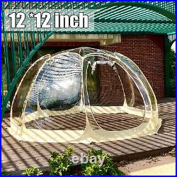 NEW Pop Up Bubble Tent 12'x12' Instant Tent 6-10 Person Screen House for Patios
