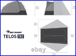 NEW Sea To Summit Telos TR2 Backpacking Tent Gray Retails $559