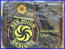 NEW Six Moon Design Gatewood Cape Poncho Rain Gear / Tarp Solo Shelter 11oz
