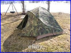 NEW! USMC 2 Man Combat Tent & Rain Fly & Poles Diamond/Eureka Brand NEW