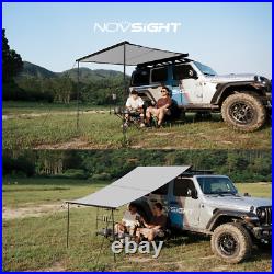 NOVSIGHT 420D Rooftop Sidecar Pull Out SunShade Awning Outdoor Camping Travel NOVSIGHT 420D Rooftop Sidecar Pull Out SunShade Awning Outdoor Camping Travel