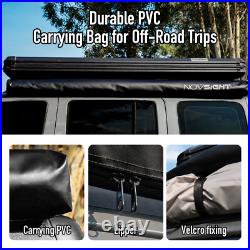 NOVSIGHT 420D Rooftop Sidecar Pull Out SunShade Awning Outdoor Camping Travel NOVSIGHT 420D Rooftop Sidecar Pull Out SunShade Awning Outdoor Camping Travel