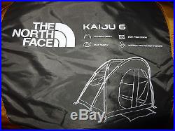 NWT NEW TAGS 2017 The North Face Kaiju 6 Tent 3 Season ARROWWOOD YELLOW A3C5