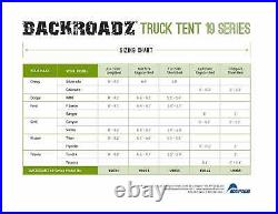 Napier 19011 2 Person Spacious Full Size Long Bed Backroadz Truck Tent Gray