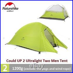 Naturehike 2 Person Outdoor Ultralight Camping Tent Silicone Waterproof Tent