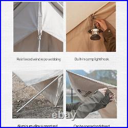 Naturehike GEN 4.8 Cotton Glamping Tent 4 Person Luxury Camping Cabin Tent