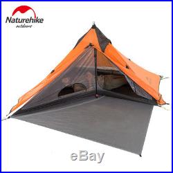 Naturehike Spire 1 person Awning Outdoor Double Layer Waterproof Tower Tent