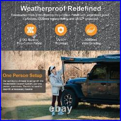 Naturnest 270 Plus Car Awning Shelter & Awning Room for Truck SUV Passenger Side Naturnest 270 Plus Car Awning Shelter & Awning Room for Truck SUV Passenger Side