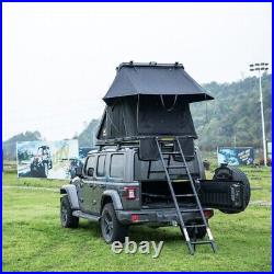 Naturnest 2-3 Person Aluminum Pop Up Rooftop Tent Hard Shell for SUV Camping