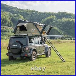 Naturnest Hard Shell Car Roof Top Tent with Skylight, Ladder Fits JEEP and PICKUP