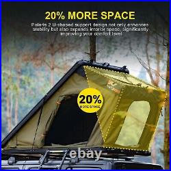 Naturnest Hardshell Roof Top Tent Car Camping Tent Polaris 2 for Jeep Truck SUV Naturnest Hardshell Roof Top Tent Car Camping Tent Polaris 2 for Jeep Truck SUV