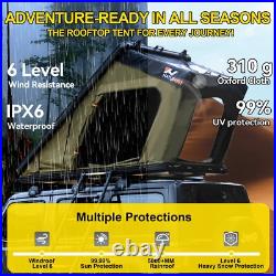 Naturnest Hardshell Roof Top Tent Car Camping Tent Polaris 2 for Jeep Truck SUV Naturnest Hardshell Roof Top Tent Car Camping Tent Polaris 2 for Jeep Truck SUV