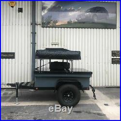 Navigator' Expedition Trailer Overland Camping with 3 Person Roof Top Tent