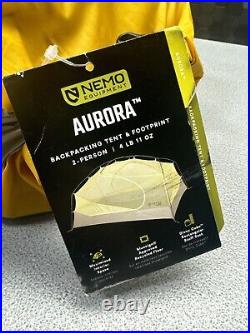 Nemo Aurora Backpacking Tent & Footprint 2-person