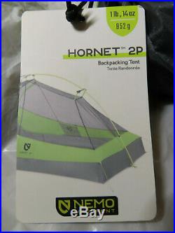 Nemo Hornet 2p Ultralight 2 Person Backpacking Camping Tent Brand New