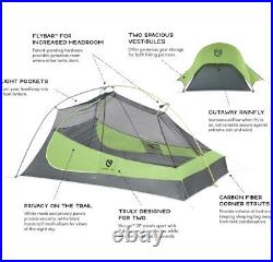 Nemo Hornet Ultralight 2 Person Tent UL2 + Footprint (Hiking / Backpacking)