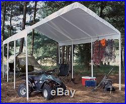 New 12'x20' Universal Shade Canopy Carport Car Port Steel Frame Hercules Shelter