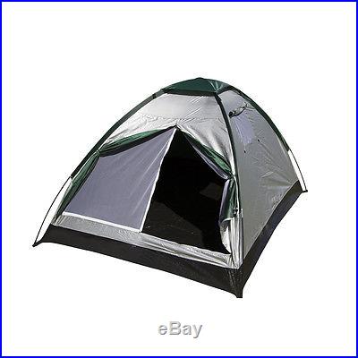 New 2 Person Camping Tent Outdoor Dome Hiking Instant Backpacking Shelter Green