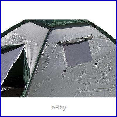 New 2 Person Camping Tent Outdoor Dome Hiking Instant Backpacking Shelter Green