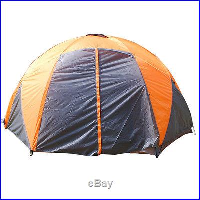 New 8-10 Person Four Seasons Waterproof Large Family Camping Tent #C541