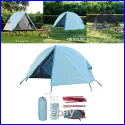 New Camping Tent Single Person Waterproof Windproof Outdoor Hiking Just Tents