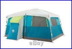 New Coleman Family Cabin Tent Camping Outdoor 8 Person Shelter Dome Room Hiking