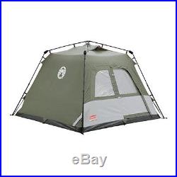 New Coleman Instant Tourer Outdoor Camping Tent Four Person Green/White