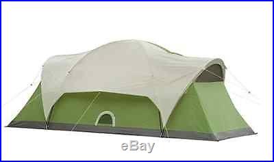 New Coleman Montana 8 Person Modified Dome Tent Cabin Family Scouting Camping