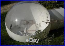 New One Tunnel Half Transparent Bubble Outdoor Inflatable Bubble Camping Tent