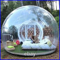 New Outdoor Camping Bubble Tent Clear Inflatable Air Dome Lawn Transparent Tent